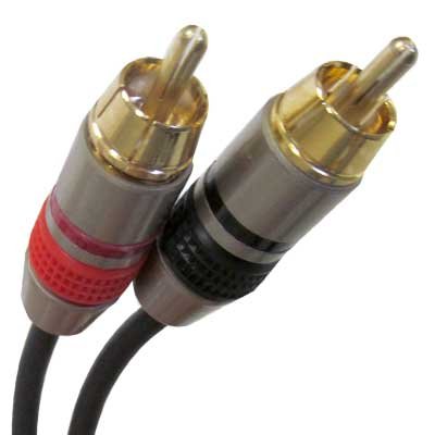 [AUSTRALIA] - Seismic Audio - SAXFRM-2x5-2Pack - Pair of 5 Foot Dual XLR Male to Dual RCA Male Patch Cables - 5' DJ Patch Cord 