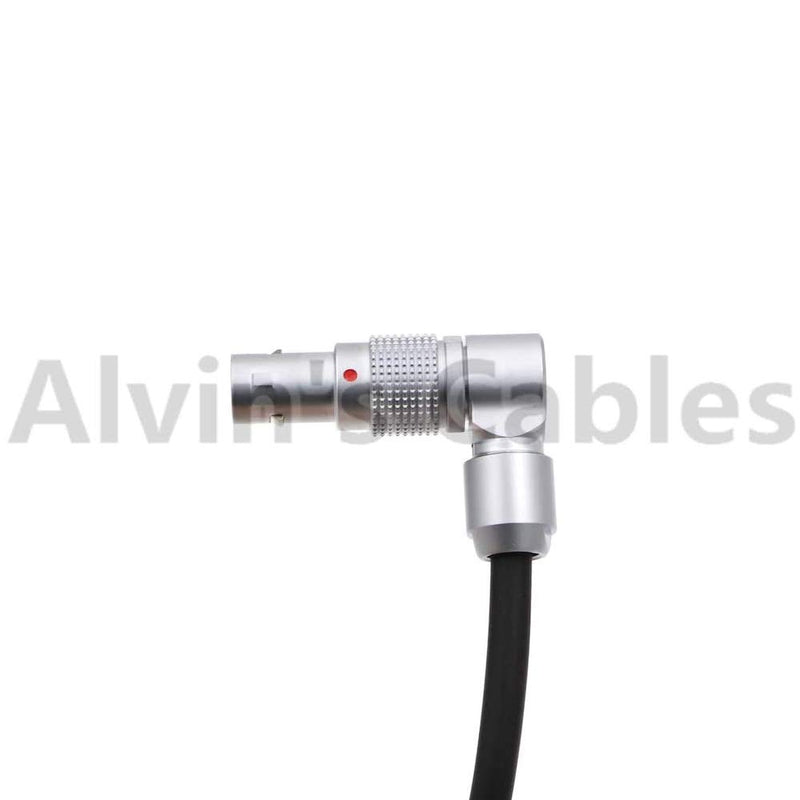 Alvin's Cables Z CAM E2 Flagship Rotatable Right Angle 2 Pin to Straight Lock DC Power Cable for Atomos Shinobi Ninja V OSEE G7 Monitor Adjustable 90 Degrees 2 Pin Cord for Z CAM E2-S6 E2-F6 E2-F8