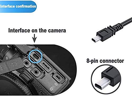 Xivip UC-E6 UC-E16 UC-E17 UC-E23 USB Replacement Cable Compatible with Nikon D7100 D3200 D750 D5300 V1 Nikon COOLPIX A A10 A100 A300 AW100 AW110 B500 L100 L110 L120 L23 L27 L28 L29 L30. (3.3FT)