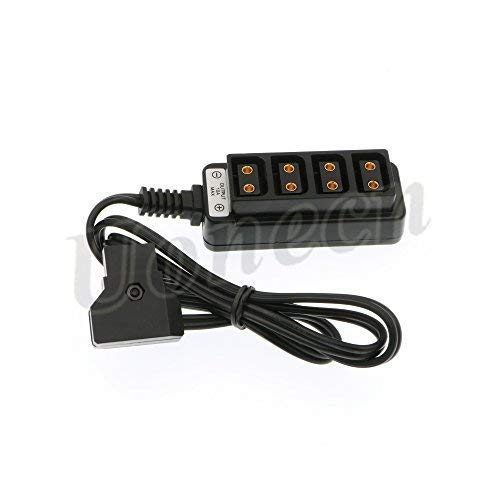 [AUSTRALIA] - Uonecn Photography Power Cable 4 Port D-Tap Female to D-tap B-Type Male for Anton Bauer V-Mount Battery 