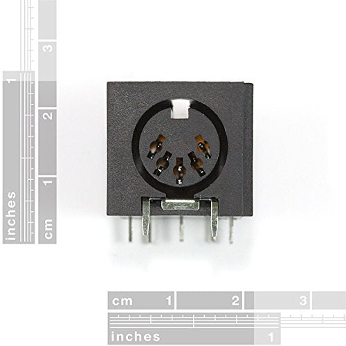[AUSTRALIA] - Bastex Right Angle Female Midi Connector 5-Pin (Pack of 5) 