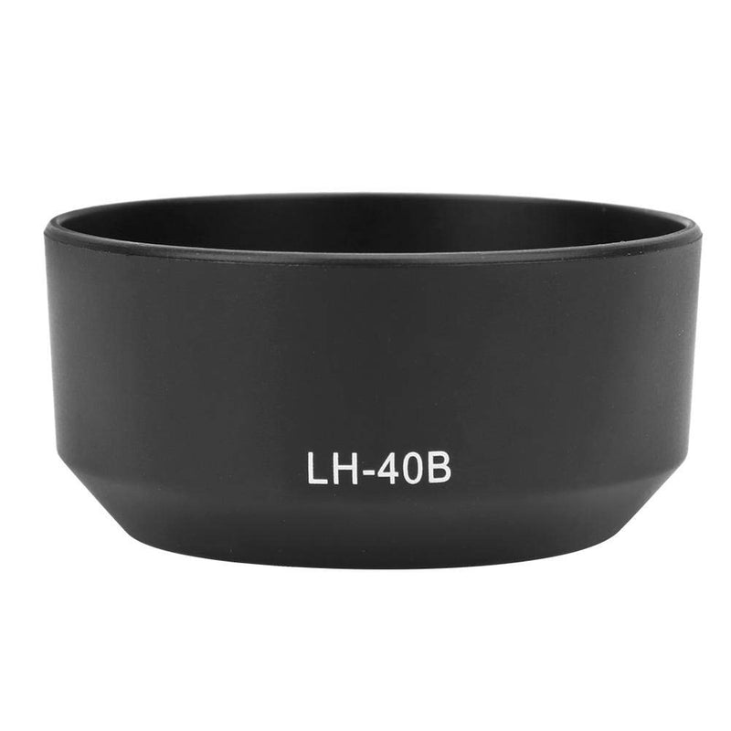 Bindpo LH-40B Camera Lens Hood Replacement 37mm for Olympus Digital M.ZUIKO 45mm f/1.8(Black) Black