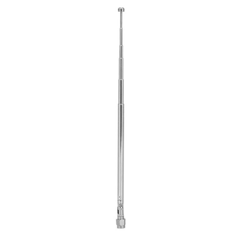 Telescopic SMA Male Radio Aerial Antenna Telescopic Antenna SMA Male Connector Silver Alloy for LimeSDR Radio Communication