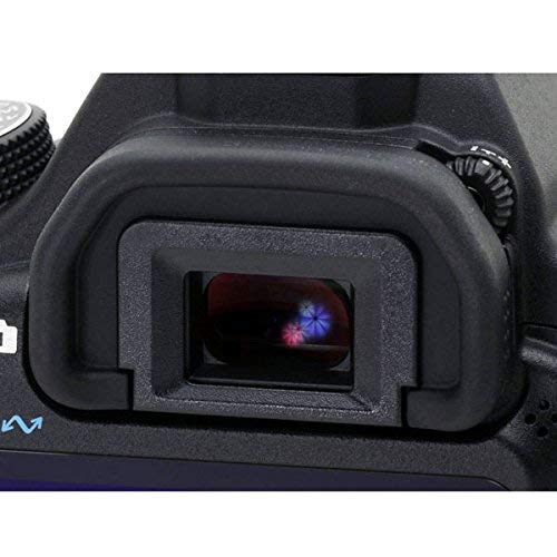 ChromLives Camera Eyepiece Eyecup Compatible with 18mm EB Replacement Viewfinder Protector Compatible with Canon EOS 80D 70D 60D 77D 50D Mark II 6D 6D Mark II 40D 30D 20D 20Da 10D 60Da A2 A2E D30 D60