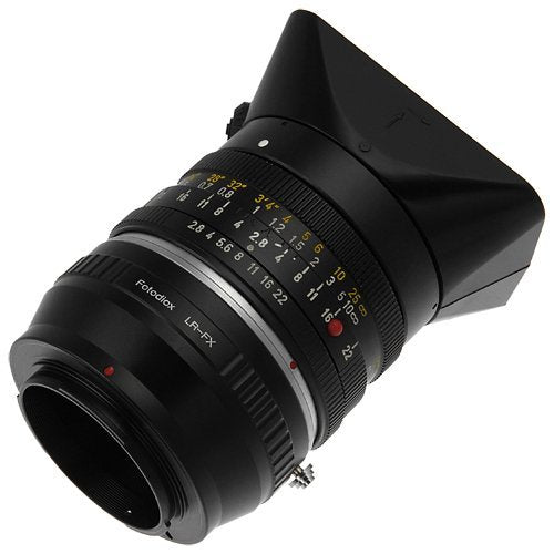 Fotodiox Lens Mount Adapter Compatible with Leica R SLR Lens on Fuji X-Mount Cameras Standard