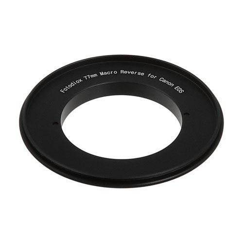 Fotodiox 77mm Macro Reverse Mount Adapter, for Canon EOS 1D, 1DS, Mark II, III, IV, 1DC, 1DX, D30, D60, 10D, 20D, 20DA, 30D, 40D, 50D, 60D, 60DA, 5D, Mark II, Mark III, 7D, Rebel XT, XTi, XSi, T1, T1i, T2i, T3, T3i, T4, T4i, C300, C500 Single