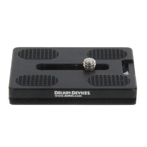 Delkin Devices Fat Gecko Quick Release Kit (DDMOUNT-AC-QKRLS) , Black