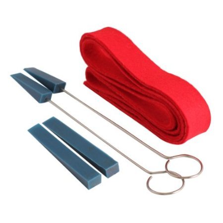 Lollipop Piano Tuning Mute Kit Temperament Strip 4 Mutes Fixing Tool