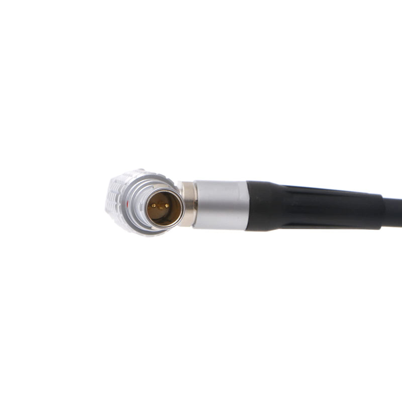 Uonecn Teradek Bond Power Cable Right Angle 2 pin Male to Right Angle 2 pin Male for ARRI Alexa Camera 18''