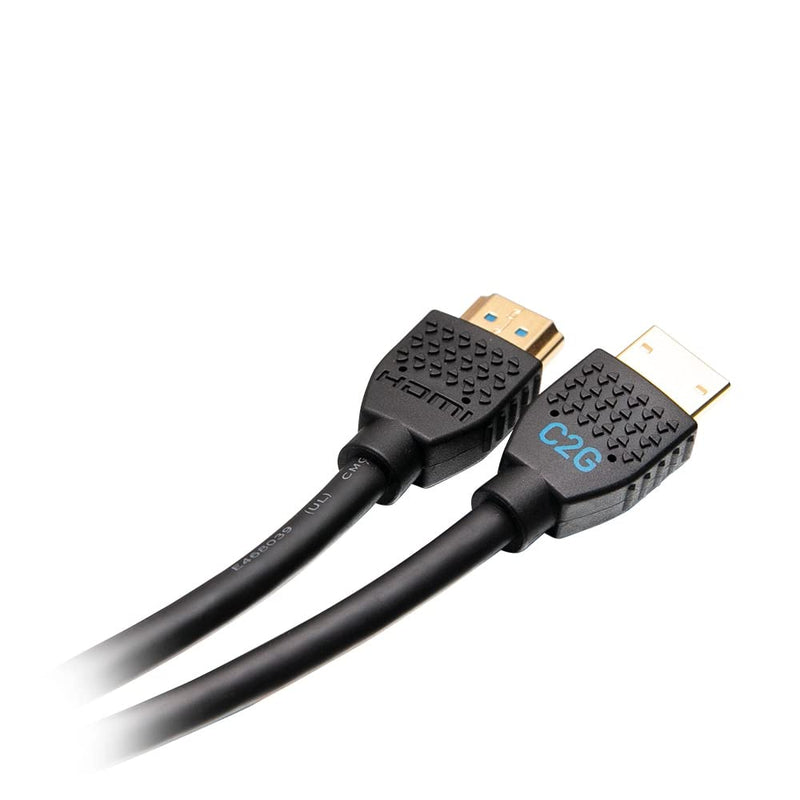 C2G HDMI Cable, 4K, High Speed HDMI Cable, Ethernet, 60Hz, 6 Feet (1.82 Meters), Black, Cables to Go 50182