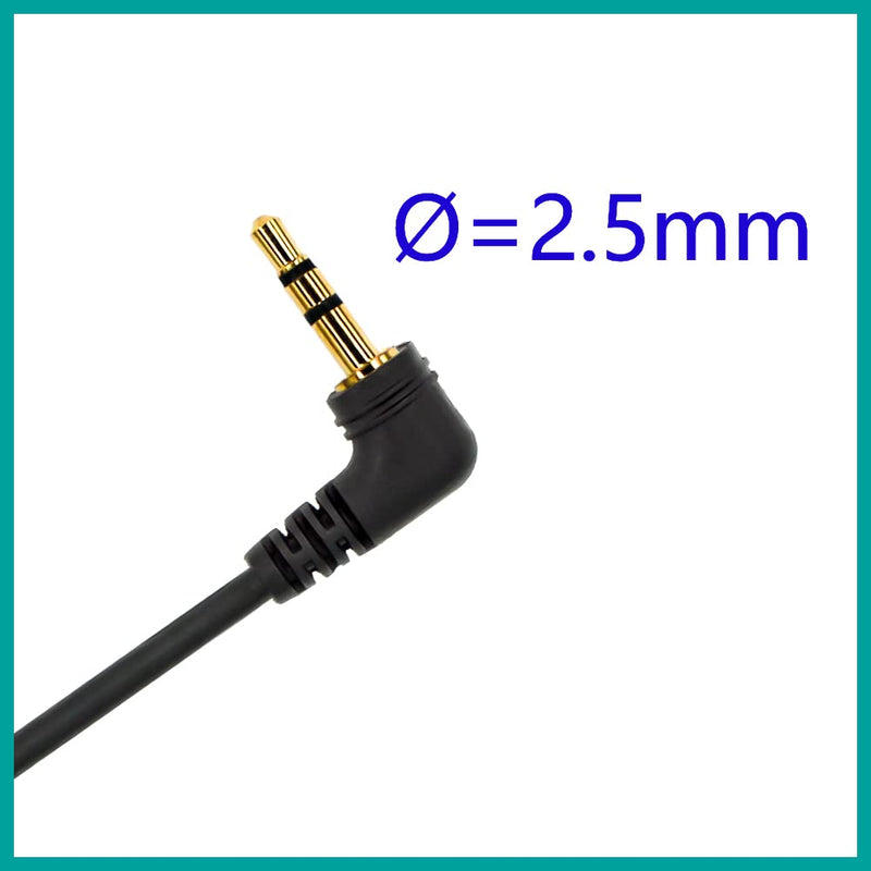 2.5 mm Jack Phone Headset On Ear Headphones Hands Free for Cordless Landline Telephones