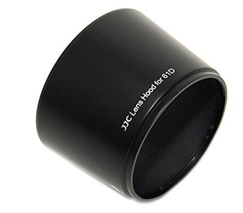 JJC LH-J61D Black Bayonet Lens Hood for Olympus 40-150mm f/4-5.6 Zuiko ED Zoom Lens Replaces OLYMPUS Lens Hood LH-61D