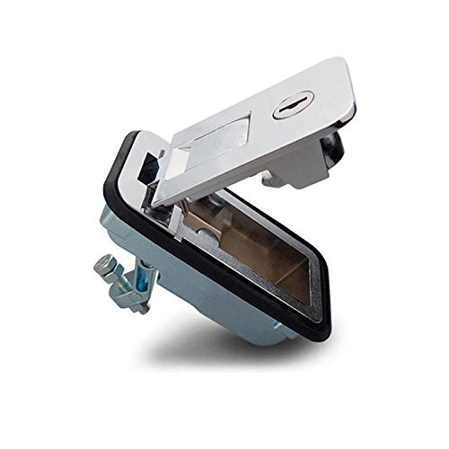 Encell Chrome Cupboard Door Knob Latch Lock for RV Camper Trailer MotorHome Caravan Boat Size L Size L Chrome
