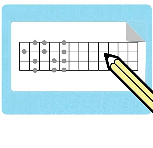 Ukulele and Bass Teacher and Student: Chord / Tablature / Fretboard Diagram Stickers Gift Pack. Great for budding Uke Players