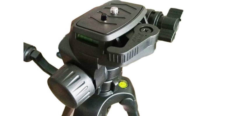 [AUSTRALIA] - UNC 1/4 Screw 1.71X1.71 inch 43.5mm Plastic Square Base Fast Quick Release Adapter Plate Installed on Digital Camera Tripod, with 1/4 UNC Screw Included 
