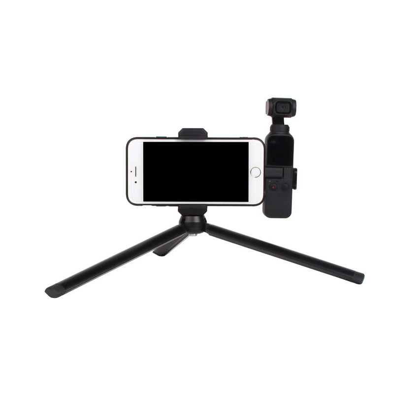 ZEEY Osmo Pocket Handheld Camera Tripod - Simple Portable Quick Disassembly Multifunction Tripod Mount Stand Phone Holder Compatible with DJI Osmo Pocket Handheld Gimbal Camera