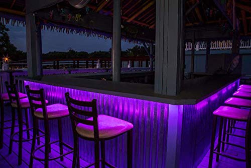 [AUSTRALIA] - KINGLUX Purple Color Led Strips, IP62 Waterproof Super Bright DC12V 25W SMD3528 300LEDs, IP62 Led Tape Lights Purple Color 5Meter/ 16.4Feet Using for Homes, Kitchen Cabinet Lights and ceilling Lights 