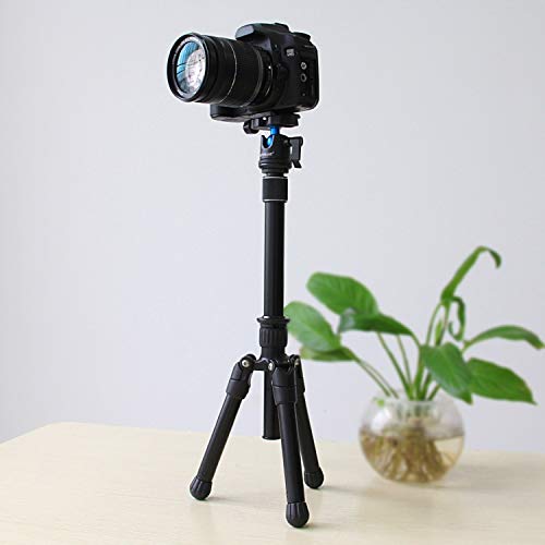 Electronics Mart Tripod Monopod Extension Rod for DSLR, SLR Cameras and Gimbal Metal Handheld Adjustable 3/8" 1/4'' Screw Size Mount Extension Rod