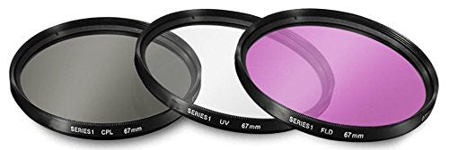 49mm 3 Piece Filter Kit (UV-CPL-FLD) for Sony 18-55mm DT E-Mount, 55-210mm, 16mm f/2.8, 20mm f/2.8 EMOUNT, 24mm f/1.8, FE 28mm f/2 Lens, 30mm f/2.8, 30mm f/3.5, 35mm f/1.8, 50mm f/1.8, 55mm f/1.8