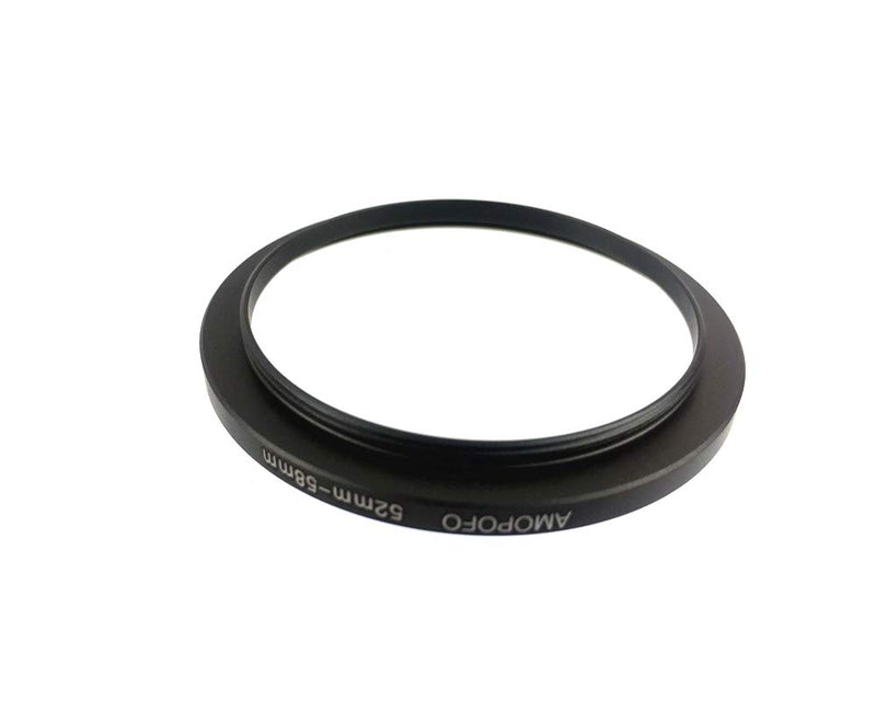 Universal 52-58mm /52mm to 58mm Step Up Ring Filter Adapter for UV,ND,CPL,Metal Step Up Ring Adapter