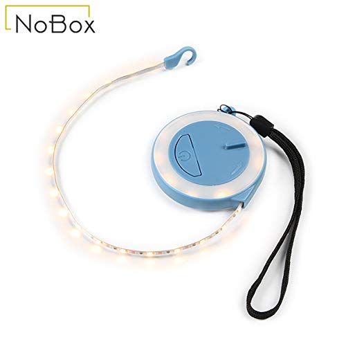 [AUSTRALIA] - NoBox - Tape Light - 18” LED Light Strip - Up to 36 Hours of Power - Fully Charged in 2 Hours - Perfect for Camping, Hiking, Traveling and Everyday tasks (Blue) Blue 