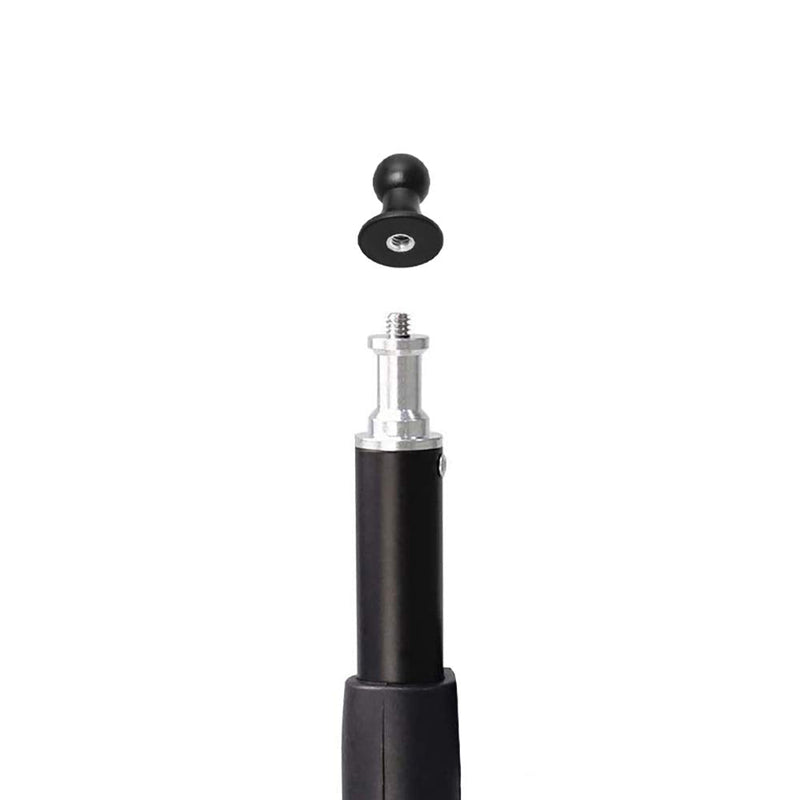 [AUSTRALIA] - ARKON Mounts SP142017MM Female Camera Threaded Pattern to 17mm Ball Adapter Retail Black 