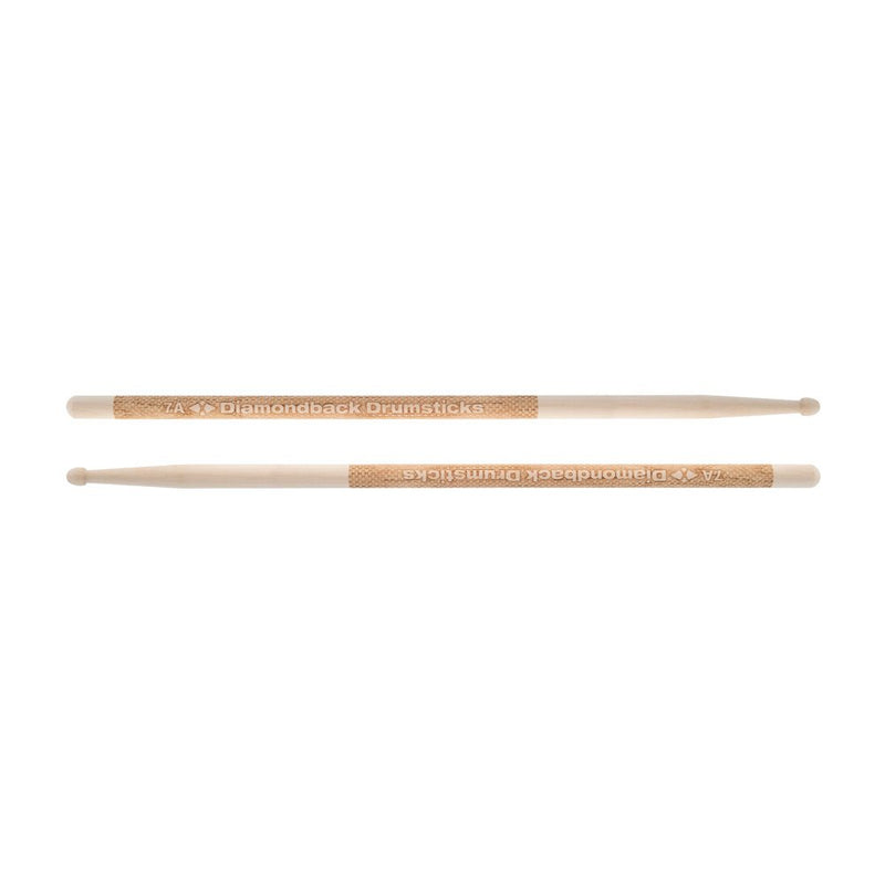 Diamondback Drumsticks Hickory Laser Engraved Drum Sticks (7A)