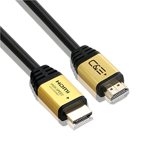 25ft (7.6M) High Speed Ultra 4K HDMI Cable with Ethernet (25 Feet/7.6 Meters) Supports 4Kx2K 60HZ, 18 Gbps - 28 AWG - 3D/ARC/CEC/HDCP 2.2/CL3 - Xbox PS4 PC HDTV CNE617695 (2 Pack) 25 Feet 2 Pack