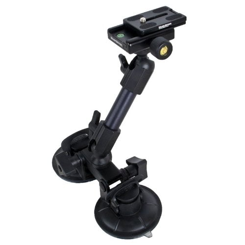 Delkin Devices Fat Gecko Quick Release Kit (DDMOUNT-AC-QKRLS) , Black