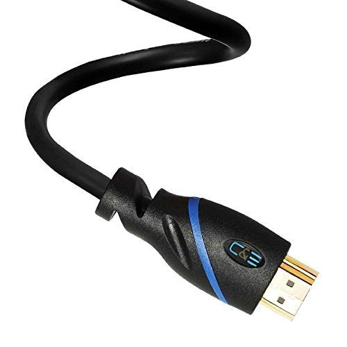 8ft (2.4M) High Speed HDMI Cable Male to Male with Ethernet Black (8 Feet/2.4 Meters) Supports 4K 30Hz, 3D, 1080p and Audio Return CNE620077 (4 Pack) 8 Feet (4-Pack) HDMI Male to Male 4 Pack