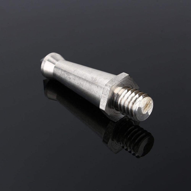 [AUSTRALIA] - Acouto Spikes Stainless Steel Male 3/8" Screw Adapter Foot Spike Replacement for Tr Monopods Camera Accessory Silver 
