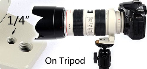 DSLRKIT Tripod Mount Ring B (W) for Canon 70-200mm f/2.8L is II USM & EF 100-400mm f/4.5-5.6L is USM