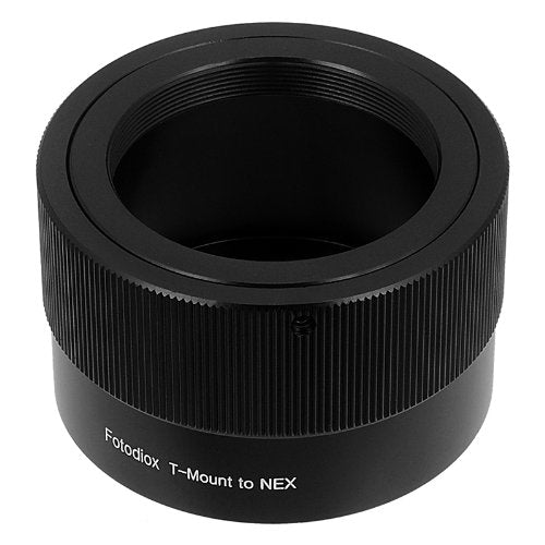 Fotodiox Lens Mount Adapter Compatible with T-Mount (42x0.75mm) Screw Mount Lenses to Sony E-Mount Cameras Standard