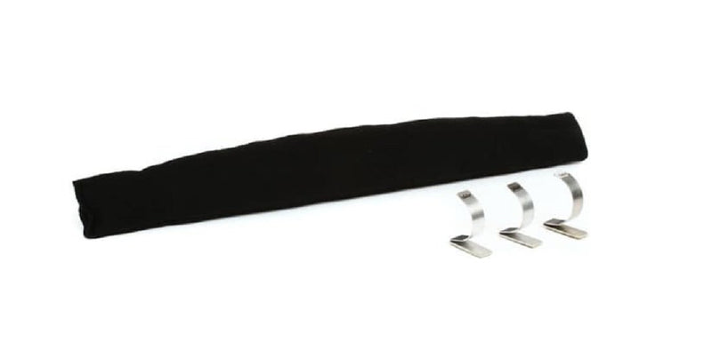 REMO Hardware Package, Bass Muffle Strip, Black, For 20" Diameter Drum MultiColored