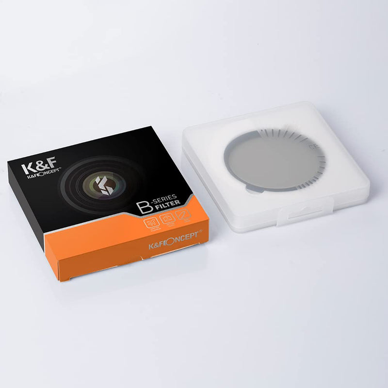 K&F Concept 49mm ND2-ND400(1-9 Stop) Filter, Variable ND Filter(Neutral Density), Ultra-Slim/Nano Coating, for Camera Lens + Cleaning Cloth