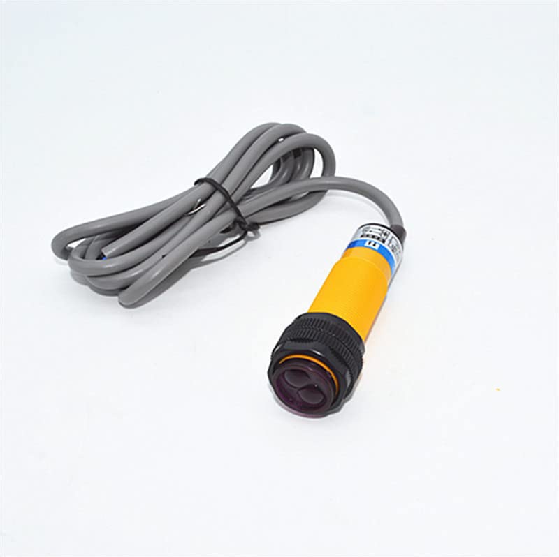 Fielect Photoelectric Sensors Specular Reflection Photoelectric Sensor Switch 200MA Detection Distance 2M 3 Wires E3F-R2NK 1pcs Models : E3F-R2NK