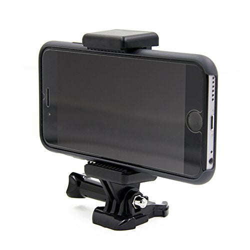 OCTO MOUNTS | 2 Pack Universal Smartphone Holder w/GoPro Style Mount Attachment for Any Phone. Connect Your Phone or GPS to Any GoPro Mount. Compatible with iPhone, Samsung, Google, Tomtom, etc.
