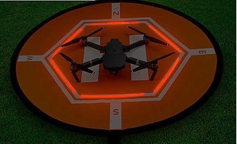 Amazetech Drone Landing Pad for RC Drones Helicopter DJI Mavic Pro Mavic Zoom and Phantom 2/3/4/4 Pro, 32" (80cm) (DJI Mavic Pro Not Included)