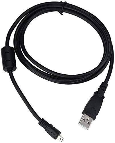Sqrmekoko USB Cable Compatible with Sony CyberShot DSCH200, DSCH300, DSCW370, DSCW800, DSC-W830, DSC-H200, DSC-H300, DSC-W370, DSC-W800, DSC-W830