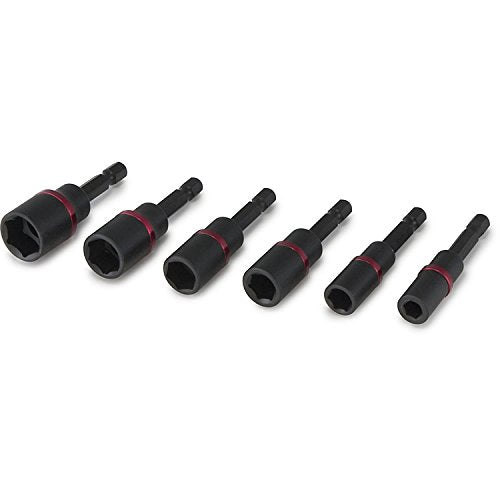 Titan 15222 SAE Nut Driver Set - 6 Piece 6pc SAE
