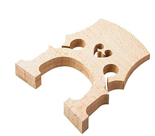 Timiy 4/4 Durable Aged Maple Cello Bridge for Musical Instrument Accessory