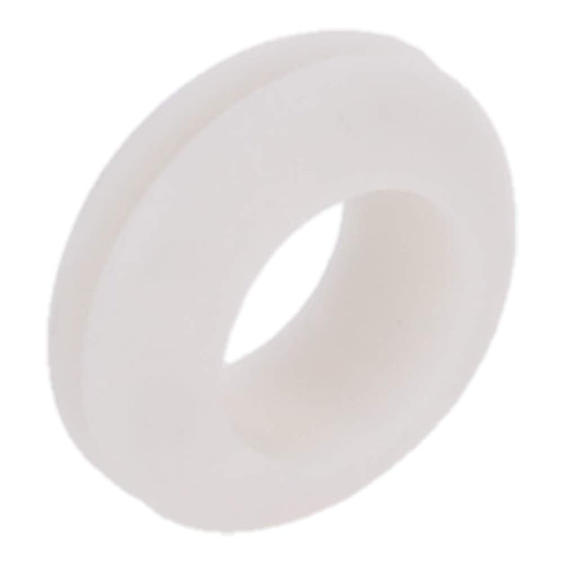 [AUSTRALIA] - Aicosineg 50Pcs Rubber Grommets Wire Protector Oil Resistant Armature Rubber Grommet 14mm Inner Dia Oil Resistant Armature Rubber Grommets for Wiring Cable White 