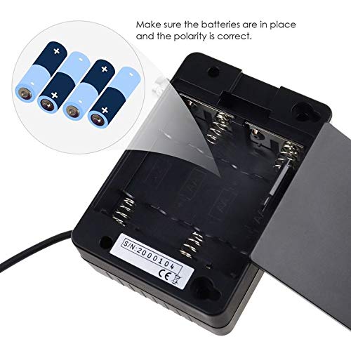 2 in 1 Temperature pH Monitor Meter Tester Sensor Test Kit 0~14 pH Automatic Calibration BNC Electrode Probe for Hydroponics Aquarium Lab Testing Food Drinking Water pH of Saltwater/seawater ph & Temp. Monitor