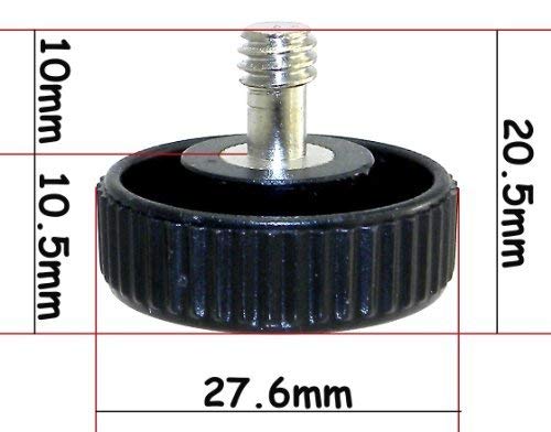 Desmond 10 x Short Screw 1/4" Camera Body/Tripod / Bracket Male & Female Threads