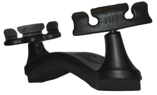 Everest EZ-3 Violin Shoulder Rest, 3/4 size - Black 1 Pack