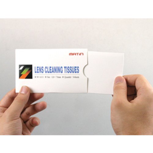 Matin Lens Cleaning Paper Tissue (200 Sheets) Safe for Coated Lenses and Filters