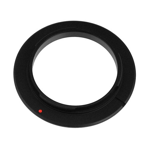 Fotodiox 58mm Filter Thread Macro Reverse Mount Adapter Ring for OM 4/3 (Four thirds) Camera, fits Olympus E-1, E-3, E-10, E-20, E-30, E-300, E-330, E-400, E-410, E-420, E-450, E-500, E-510, E-520, E-600, E-620, E-100 RS, Panasonic Lumix DMC-L10, L1