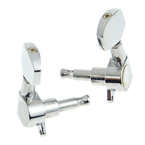 3R 3L Chrome Acoustic Electric Guitar Tuning Pegs keys Machine Heads