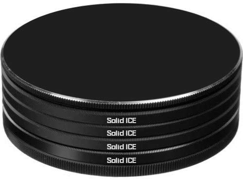 ICE 62mm Filter Stack Cap Set Metal Front & Rear Lens Caps 62