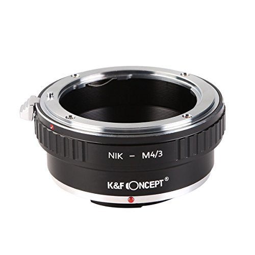 K&F Concept Lens Mount Adapter,Nikon AI Lens to Micro 4/3 Micro Four Thirds Mount Adapter for GF1 GF2 GF3 G2 G3